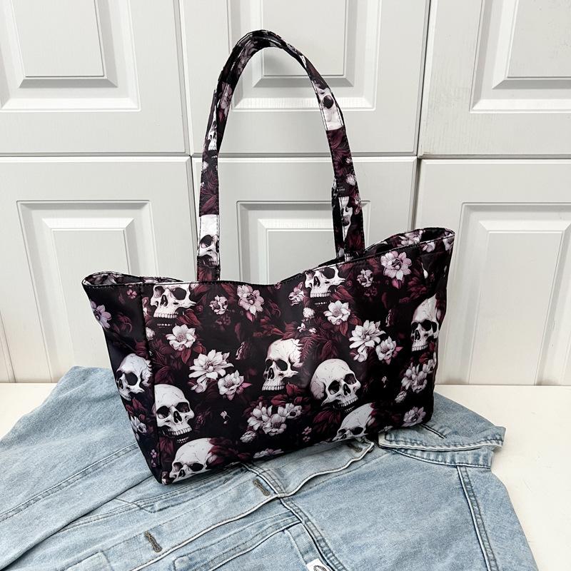 Bleecker Fall Poppies Large Tote  | Womens Tote Bags Handbags & Purses Black Multi