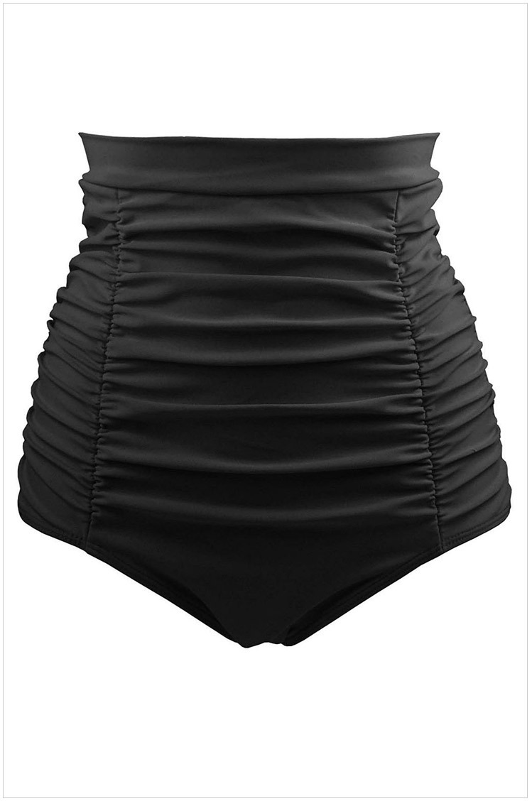 Bow Shoulder Tie One-Piece  | Womens Swimwear Clothing Black