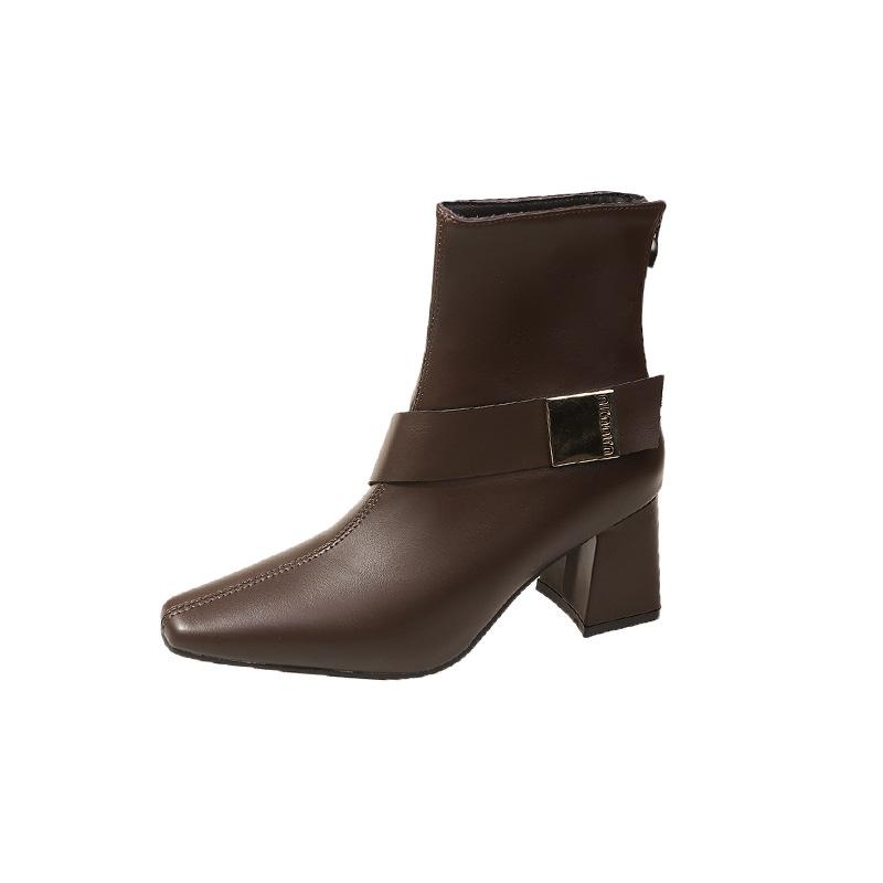 Dakota Zip Up Booties  | Womens Boots & Booties Boots & Booties Black