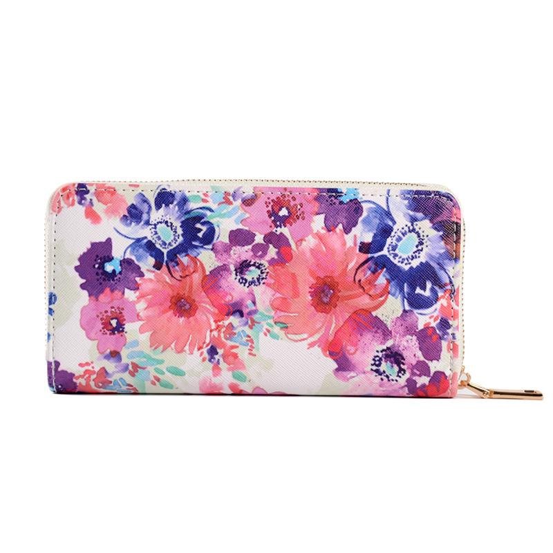 Devin Fall Poppies Medium Bifold Wallet  | Womens Small Wallets Bifold Wallets Bifold Wallets