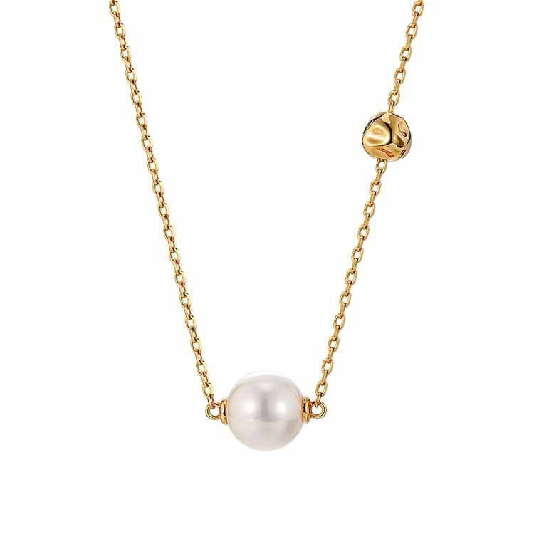 Fine Meant To Be Pearl & Diamond Pendant  | Womens Necklaces Jewelry & Watches Gold