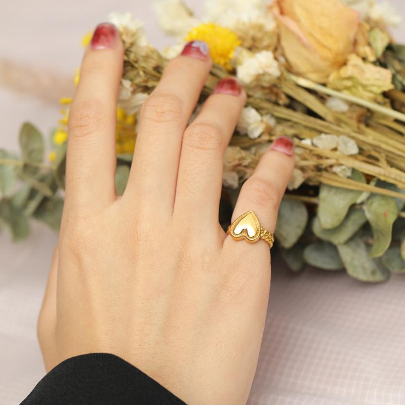 Golden Hour Heart Ring  | Womens Rings Jewelry & Watches Gold