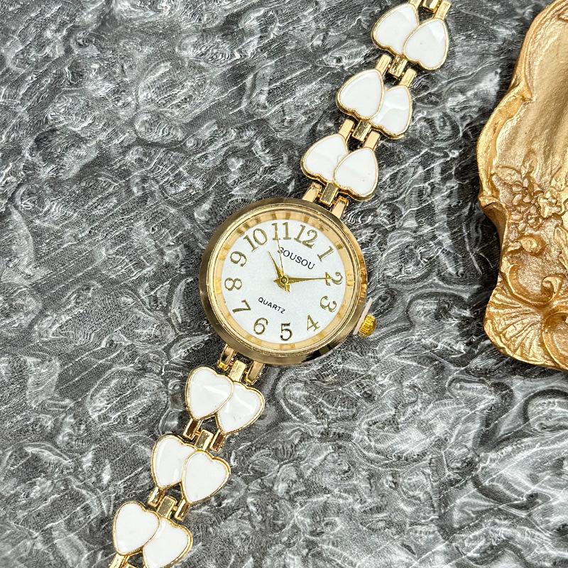 Monroe Heart Pearl Bracelet Watch  | Womens Watches & Apple Watch Bands Accessories Watches & Apple Watch Bands