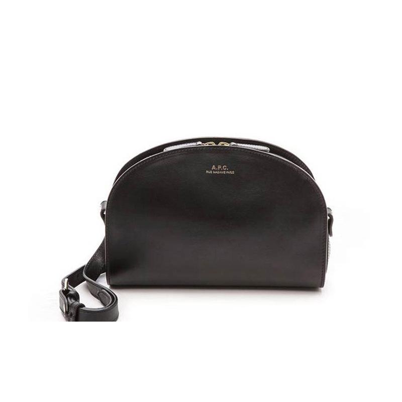 Morgan Double-Zip Dome Crossbody  | Womens Crossbody Wallets Crossbody Wallets Black