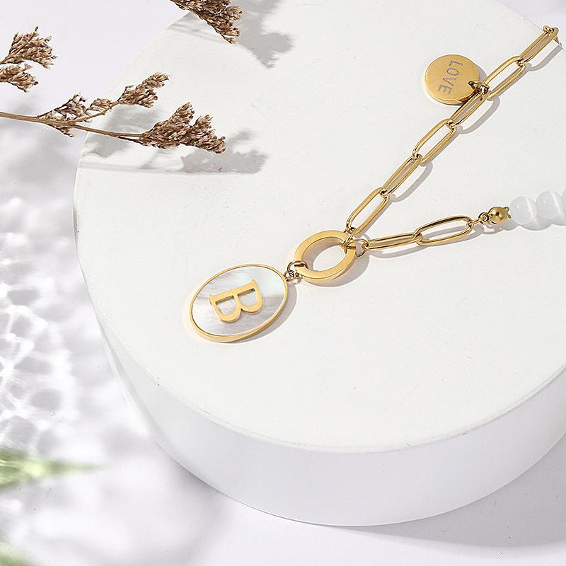 One In A Million Chain & Crystal Line Bracelet  | Womens Personalization Jewelry & Watches Gold