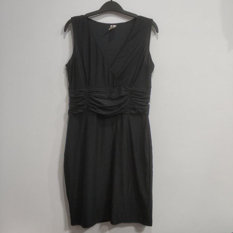 V-Neck Ponte Dress  | Womens Dresses & Jumpsuits Clothing Black